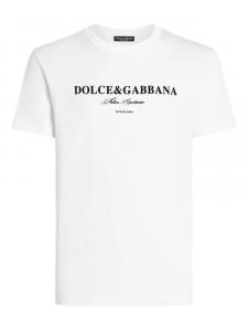 Dolce & Gabbana футболка с круглым вырезом, белый
