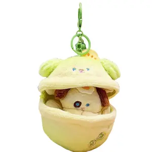 Velvet Mill Плюшевый кулон Waggy Bakery Cream Puff Bag Little Hot Dog Dolls высота 10,5 см/11 см