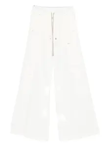 Карго-брюки на кулиске Rick Owens, белый