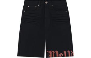 Бермуды с логотипом WE11DONE, черный