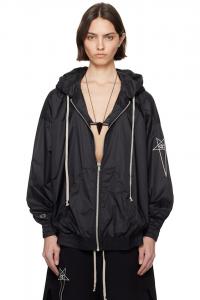 Чемпионская версия худи Jason's большого размера Rick Owens, черный