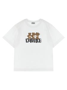 Футболка и бермуды с "Медвежонком Moschino" MOSCHINO KID TEEN, мультиколор