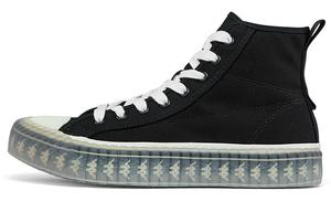 Кеды Kappa Canvas Shoes Unisex High-Top Black