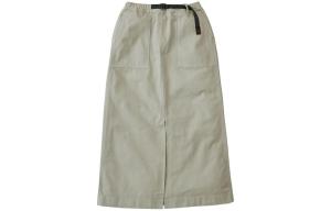 Женская повседневная длинная юбка SS24 Gramicci, серо-бежевый