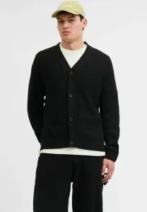 Однотонный кардиган Jack & Jones, Black