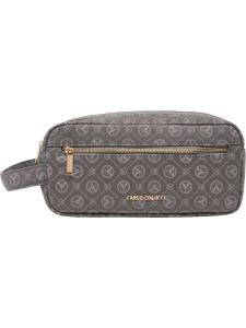 Косметичка Carlo Colucci Cosmetic Bag, антрацит