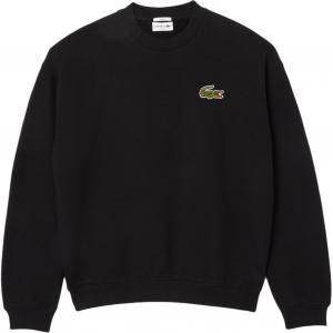 Свитшот с нашивкой-логотипом LACOSTE, черный