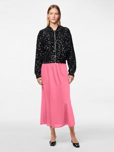 Юбка длиной до колена Pieces, розовый