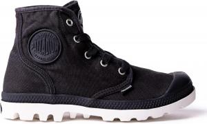 Женские ботинки Palladium Pampa Hi, веганские тканевые ботинки на шнуровке, черный
