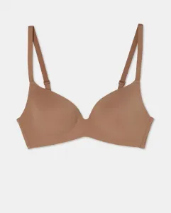 Треугольный бюстгальтер без косточек Énfasis, коричневый
