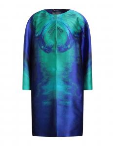 Пальто Alberta Ferretti, синий