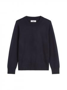 Marc O'Polo DENIM Обычный свитер темно-синего меланжевого цвета