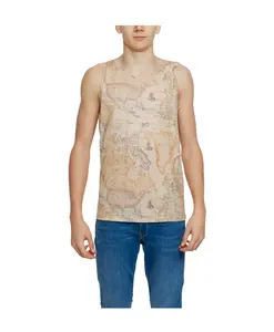 Бежевая майка, стильный дизайн Alviero Martini 1A Classe, бежевый