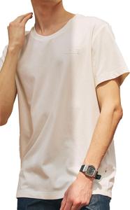 Мужская быстросохнущая футболка AIGLE с коротким рукавом и защитой от УФ-излучения, с вышитым логотипом, белый