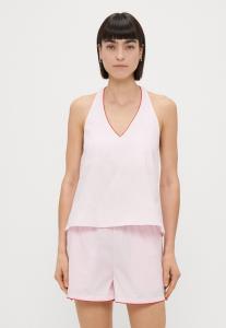 Пижамный комплект Desmond & Dempsey WOMENS SWING CAMI SHORT , Plain Pink/Pink
