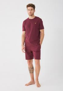 Пижамный комплект Pier One 2 PACK SET, Dark Blue/ Bordeaux/Dark Blue