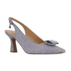 Женские туфли-лодочки Saskia Slingback из олова J. Renee, Pewter