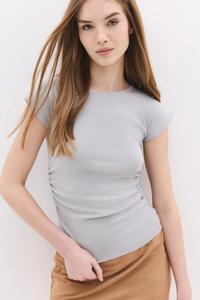 No Matter What Футболка в светло-сером цвете