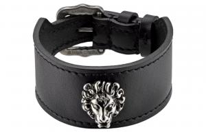 GUCCI Браслет унисекс черный