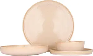 Набор столовых приборов (большой) - Mira - 24 предмета - 6 персон - фарфор Rinart