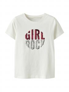 NAME IT Футболка 'NKFBONNIFA' в белом цвете