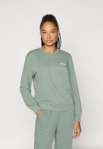 Толстовка ONLY Play ONPCAVA LIFE, Laurel Wreath/ White/Green