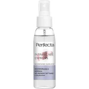 Освежающий дезодорант-спрей для интимной гигиены со смазкой, 100 мл Perfecta Intima care express