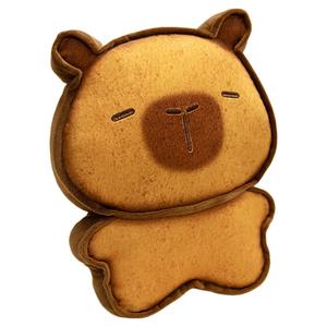 Кукла-брелок/плюшевая игрушка капибара Toast, высота 17см/30см/50см Brangdy, Caramel Capybara
