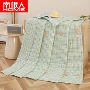 Antarctic Летнее одеяло 180х200 см, тонкое, цвет A flower - green