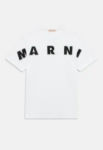 Футболка унисекс с принтом Marni, White