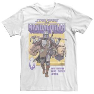 Мужская футболка Mandalorian Sign Up Mando Licensed Character