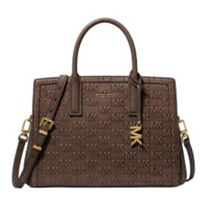 MICHAEL KORS Леди Сумка из овчины средняя шоколадная