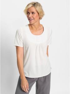 Блузка с короткими рукавами цвета экрю WITT WEIDEN