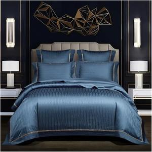 ZOCWJK Комплект постельного белья из хлопка класса люкс с мягкой шелковистой текстурой