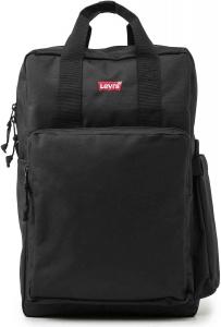 Сумки Levi's Unisex L-Pack, большие, 29 x 20 x 45,5 см, стандартные, черные, 29 x 20 x 45,5 см, Regular Black