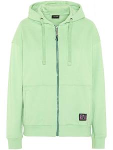 Толстовка с капюшоном на молнии CHIEMSEE, зеленый