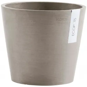 Цветочный горшок ECOPOTS «Амстердам», ØxВ: 20x17,5 см, цвет braungrau