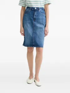 Джинсовая юбка миди Marc O'Polo, синий
