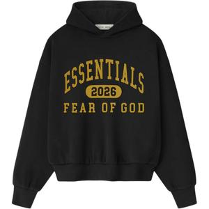 Классический худи Fear Of God Essentials, черный