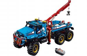 Технологический механический набор 6х6 Вездеходные строительные блоки 1001 2000 деталей 42070 Lego, 6x6 mountain bike