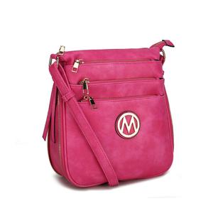 Женская сумка через плечо Salome с несколькими отделениями от Mia K MKF Collection By Mia K., фуксия