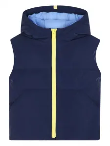 Дутый жилет с капюшоном Billieblush, синий