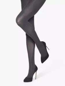 Тайтсы Charnos Opaque Two Tone Spot, цвет black/grey