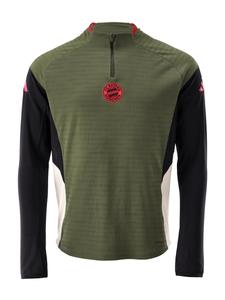 Спортивная толстовка ADIDAS PERFORMANCE, темно-зеленый