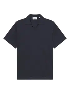 Льняная рубашка-поло Les Deux, синий