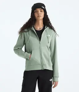 Женская толстовка с капюшоном Evolution Simple Dome на молнии The North Face, Slate Moss