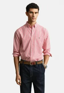 Классическая рубашка в полоску Gant, Rose Red