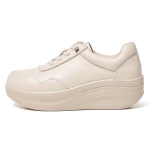 Низкие повседневные туфли женские OULISASI, Ecru