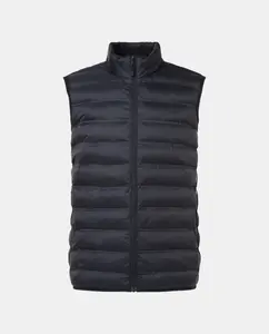 Мужская легкая пуховая жилетка Green Coast, черный