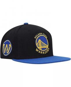 Мужская черная кепка Royal Golden State Warriors Side Core 2.0 Snapback Mitchell & Ness, мультиколор